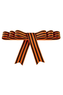 Лента георгиевская в рулоне 100 метров, ширина 3,5 см#2