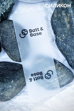 Бирка с термотрансферной печатью 2х6 см, печать с одной стороны#1