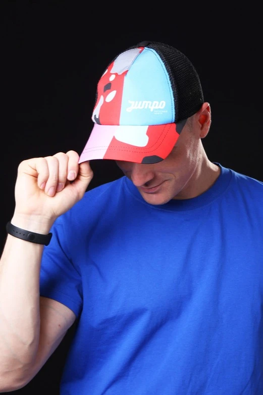 Бейсболка Вестерн облегченная с печатью на всей поверхности (полиэстер) "Jumpo"#1