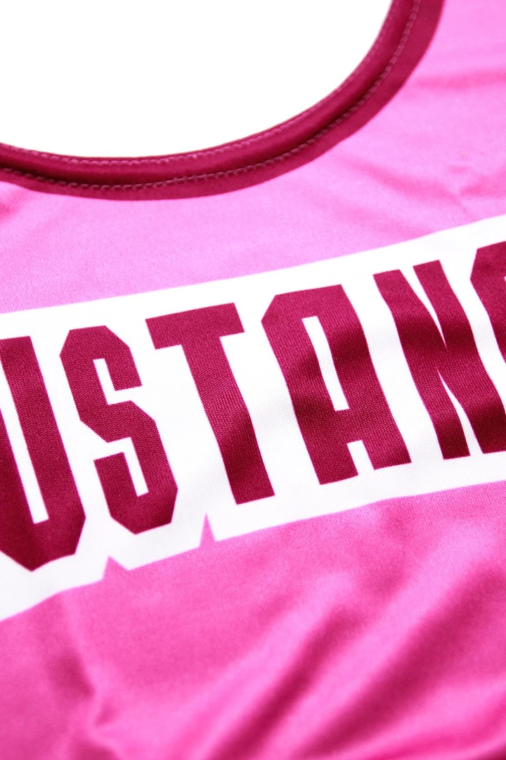 Топ Авелин Лайт женский с полной запечаткой "Mustangs"#3