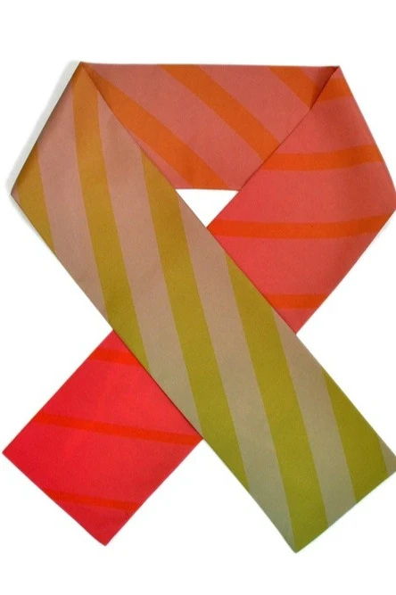 Шарф двухслойный легкий 15х100 см, с полной запечаткой "Carleton University"#1