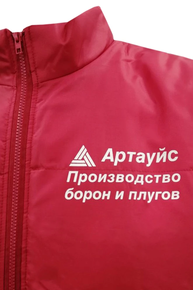 Жилет Портер на синтепоне со стежкой унисекс, с полной запечаткой "Artauys"#2