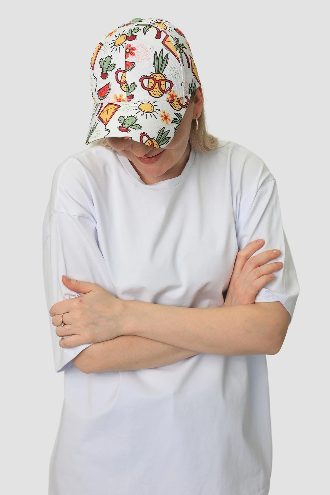 Бейсболка Мак шестиклинка, взрослая с полной запечаткой (полиэстер)#6