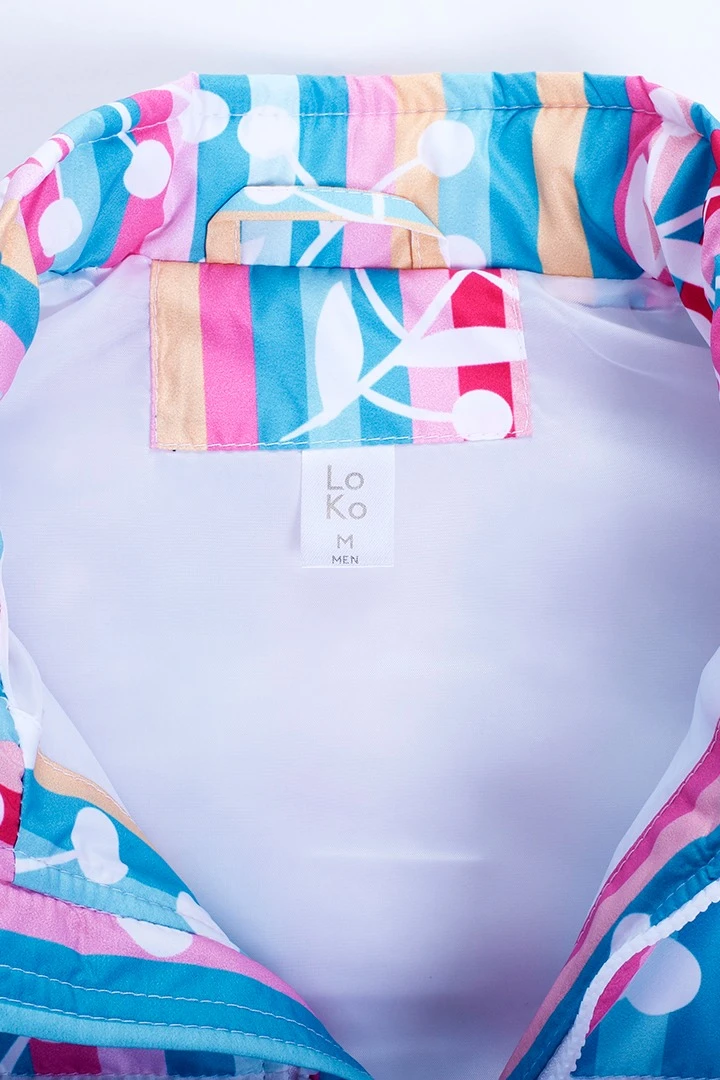 Жилет Портер на синтепоне со стежкой унисекс, с полной запечаткой "Flower"#3