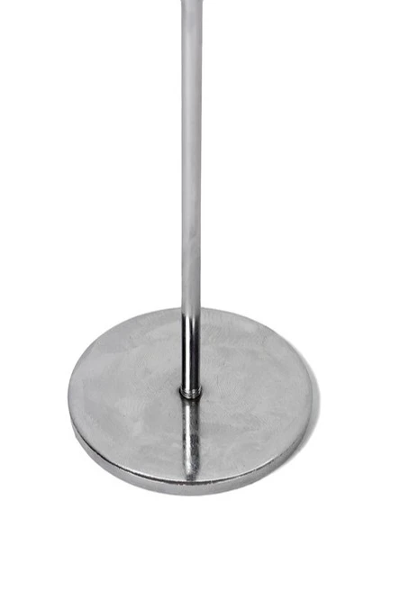 Подставка металлическая (хромированная сталь) 1 плечо 10 см#9