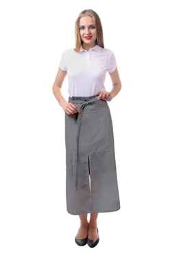 Купить фартук Бармен серый