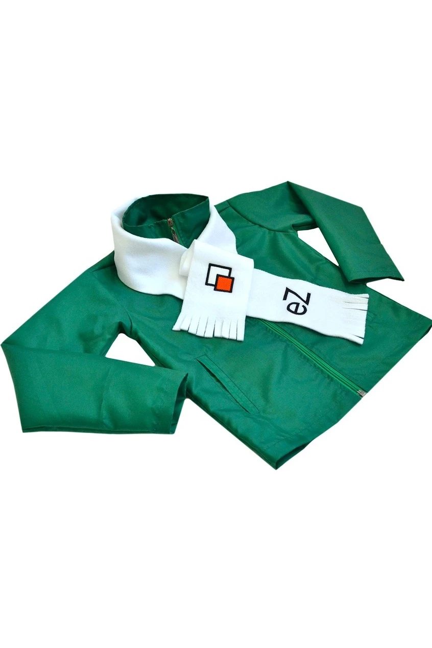 Шарф флисовый однослойный 15х130 см, однотонный "eZ"#8