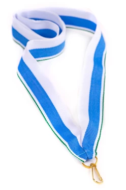 Купить ленту для медали Свердловской области репс ширина 2,2 см, с карабином