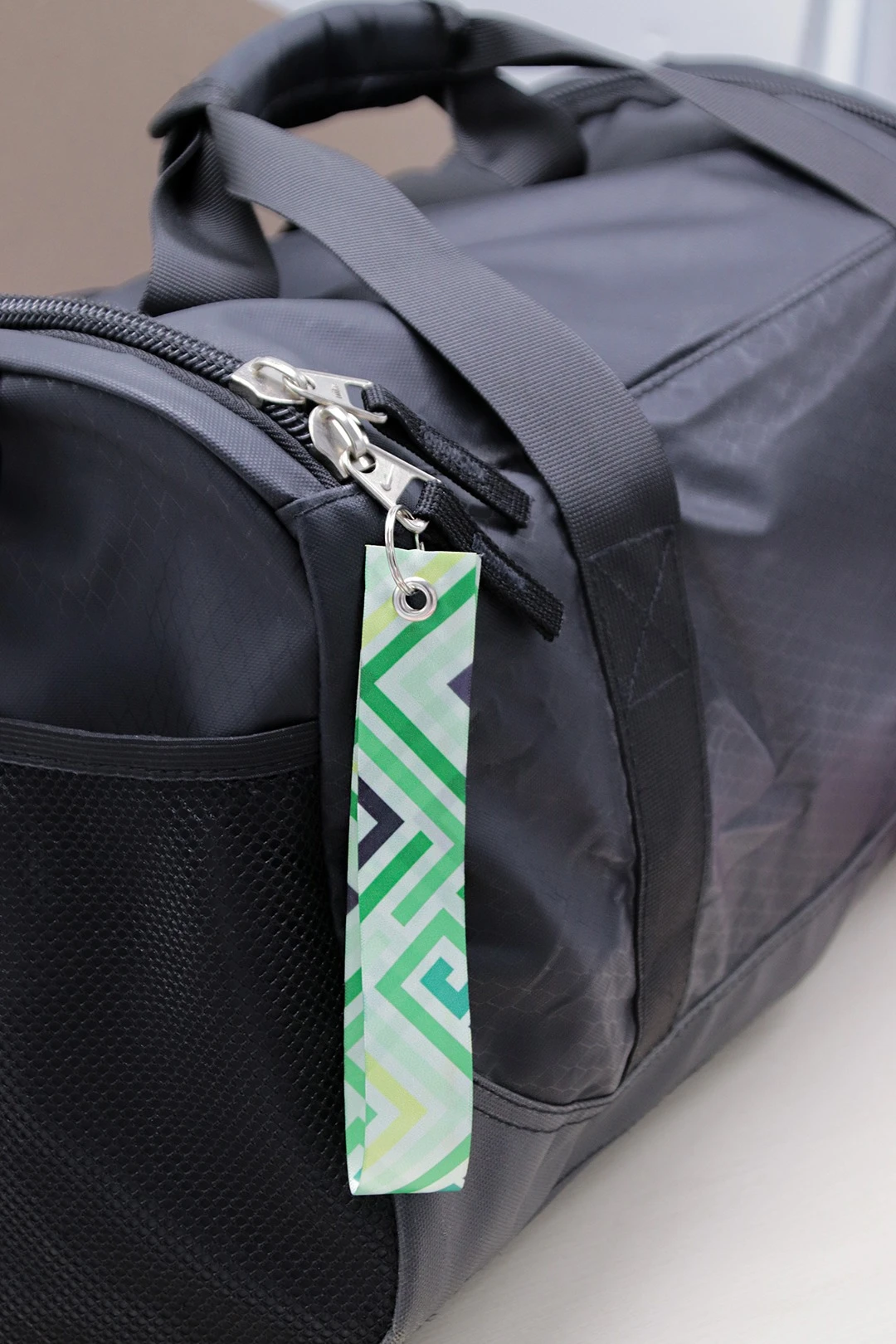 Купить ремувку 2,5х15 см с люверсом и кольцом "Green line"