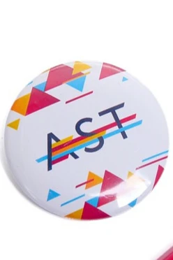 Купить значок закатной  "Ast" Ø 37 мм