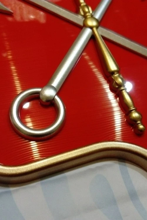 Герб Санкт-Петербурга 42х50 см, щит пластик, краска#1