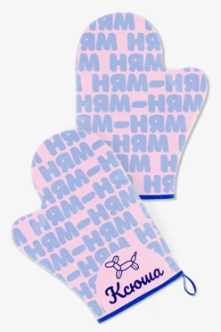 Купить прихватку Рукавица двухсторонняя с полной запечаткой "Ксюша"