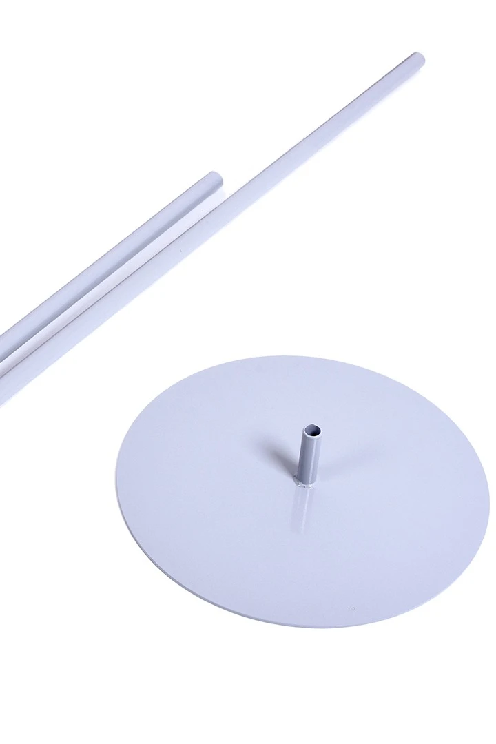 Древко металлическое серое 2,25 м, Ø 25 мм#1