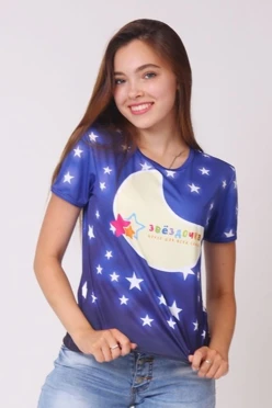 Купить футболку Гэлэкси женскую "Звёздочка"