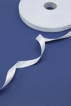 Лента атлас люкс белая ширина 2 см#1