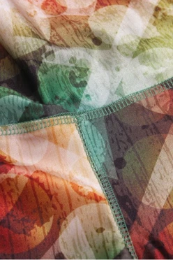 Легинсы женские с широким поясом с принтом "Galaxy"#2