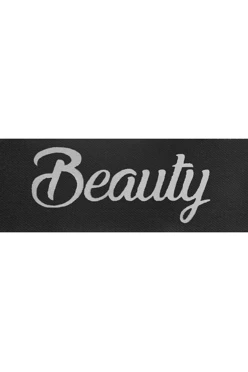 Лента сатин ширина 2,5 см, печать серебром с одной стороны#2