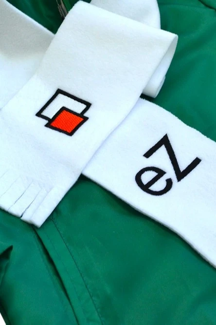 Шарф флисовый однослойный 15х130 см, однотонный "eZ"#6