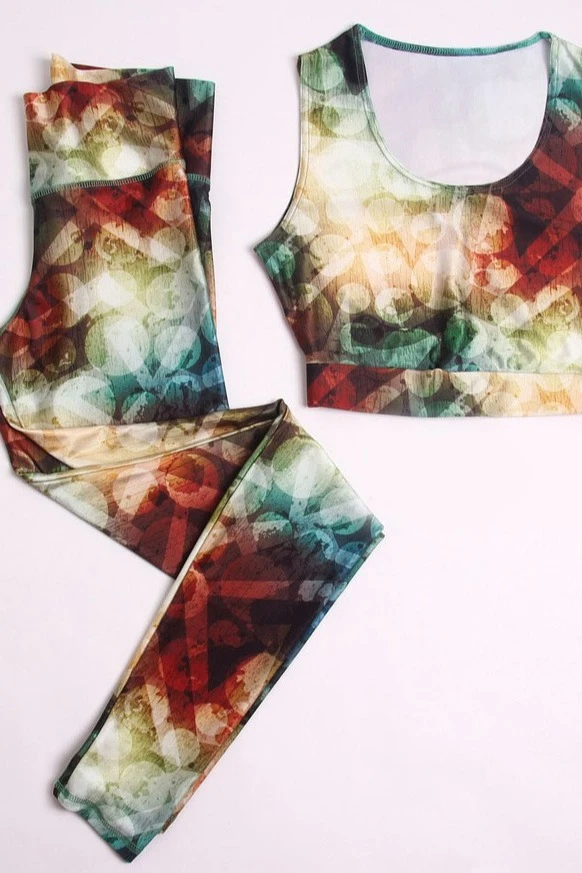 Комплект женский с принтом "Galaxy"#3