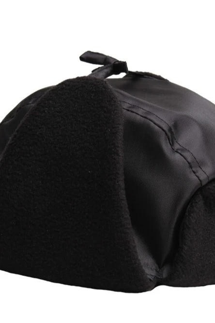Шапка-ушанка Винтер на флисе взрослая, с полной запечаткой "Rezidor"#2 Шапка-ушанка Винтер на флисе взрослая, с полной запечаткой "Rezidor"#2