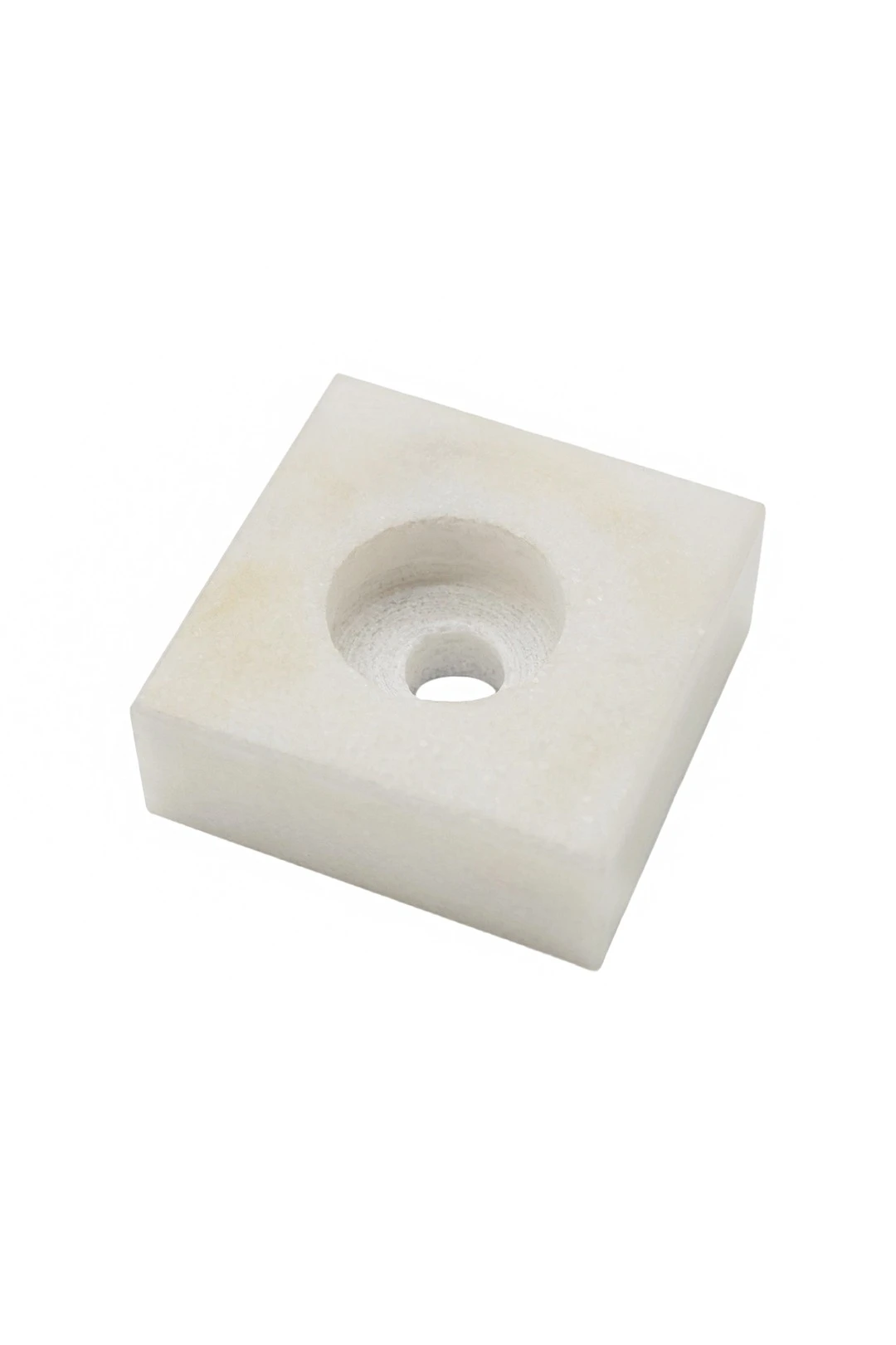 Основание каменное, белый мрамор 50х50х20 мм#1