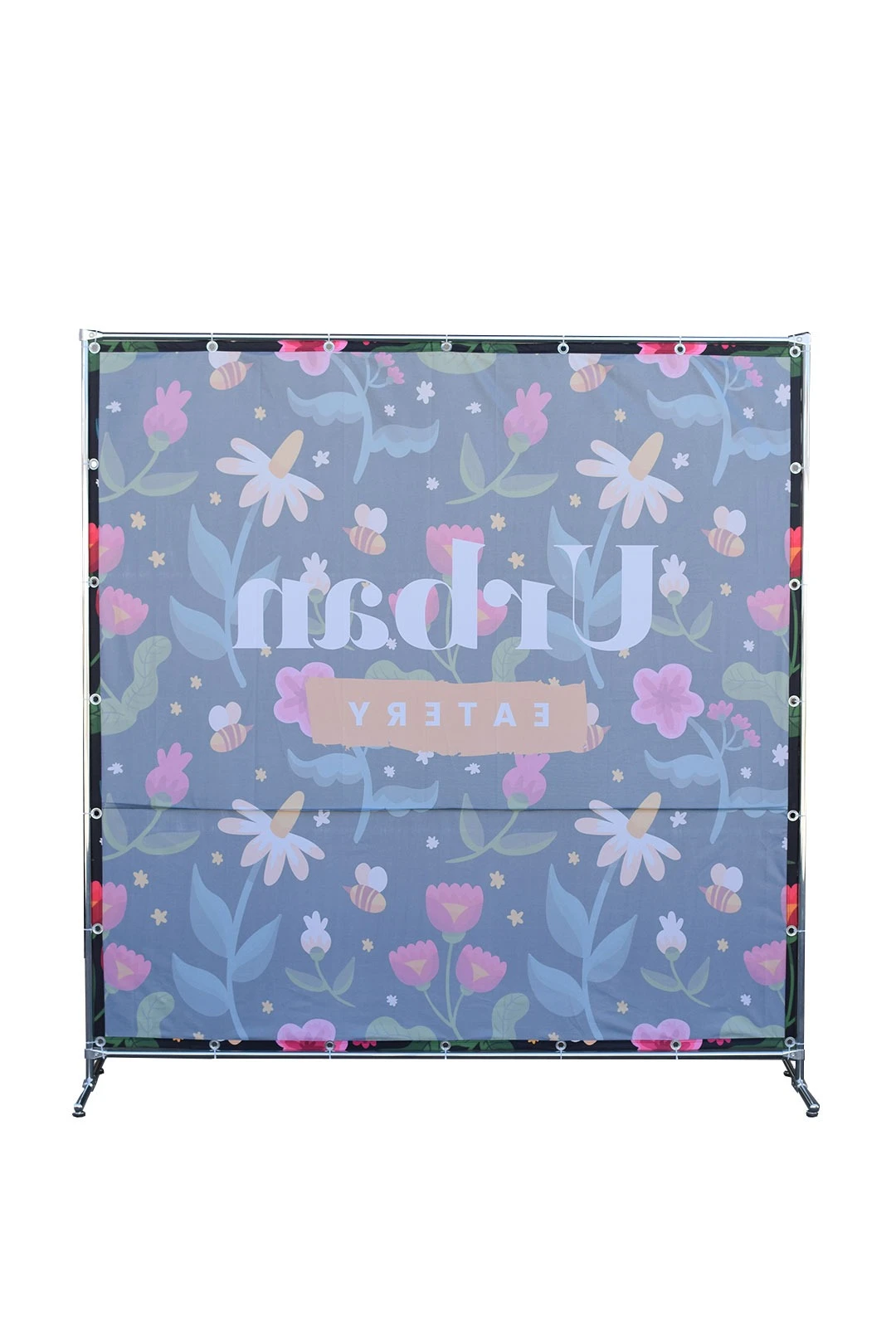 Рекламная ширма на одну секцию 2х2 м с полной запечаткой#2