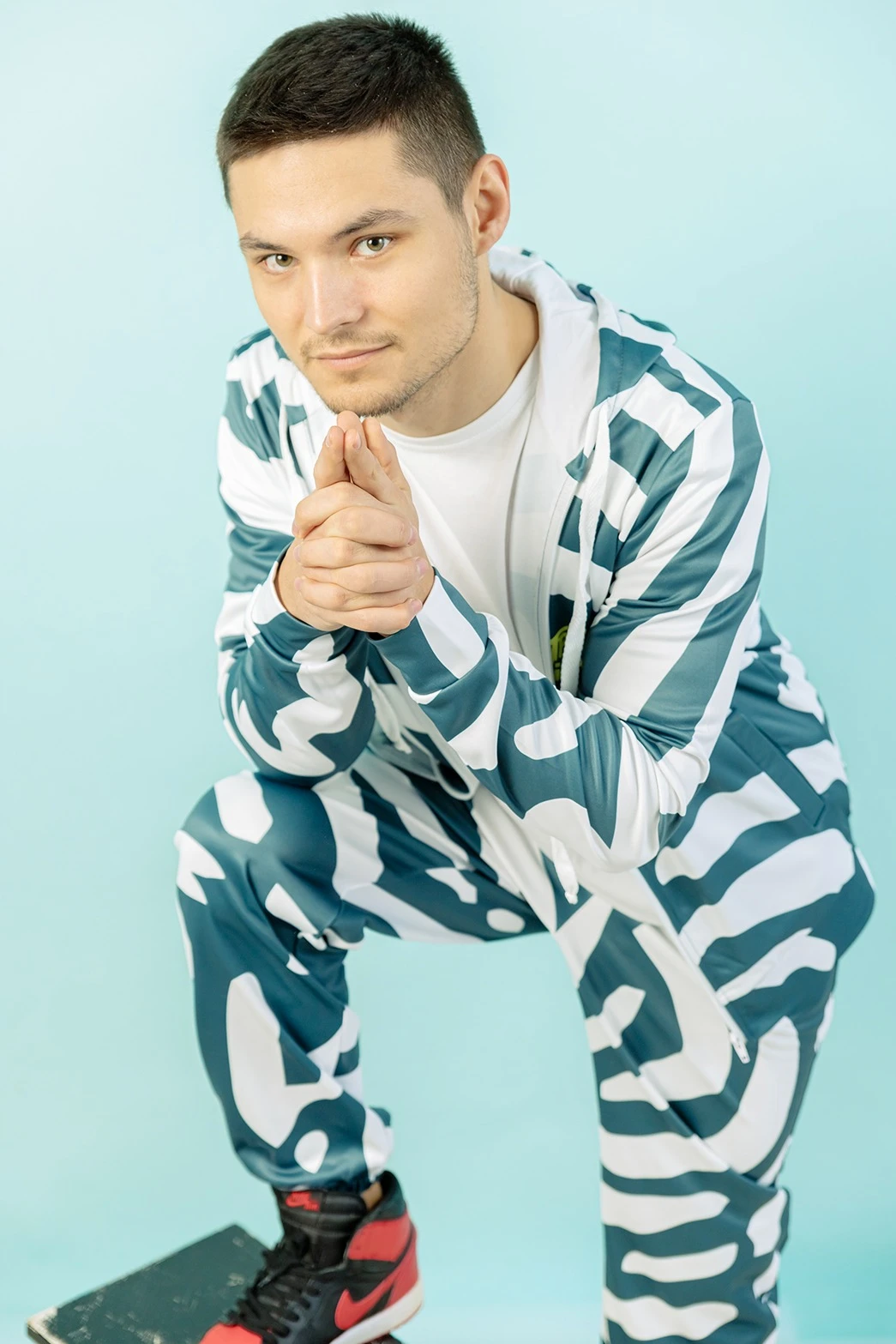 Спортивный костюм Юнайт унисекс с полной запечаткой "Train Insane"#3