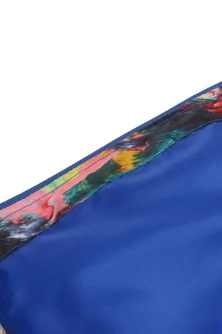 Жилет Портер на синтепоне со стежкой унисекс, с полной запечаткой "Parrots"#5