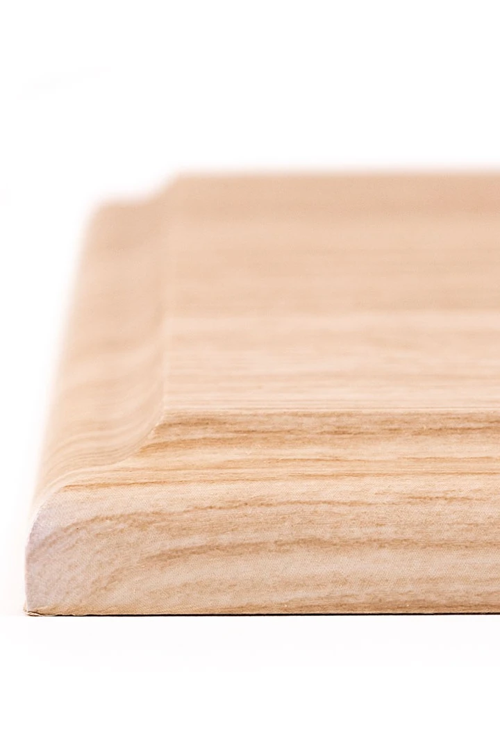 Плакетка 20х25 см без нанесения (профиль О), беленый дуб#1