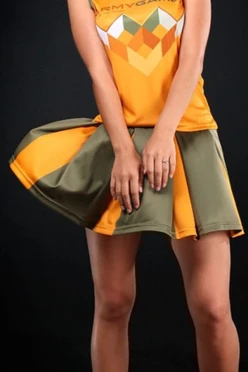 Купить юбку Дени с шортами "Army"