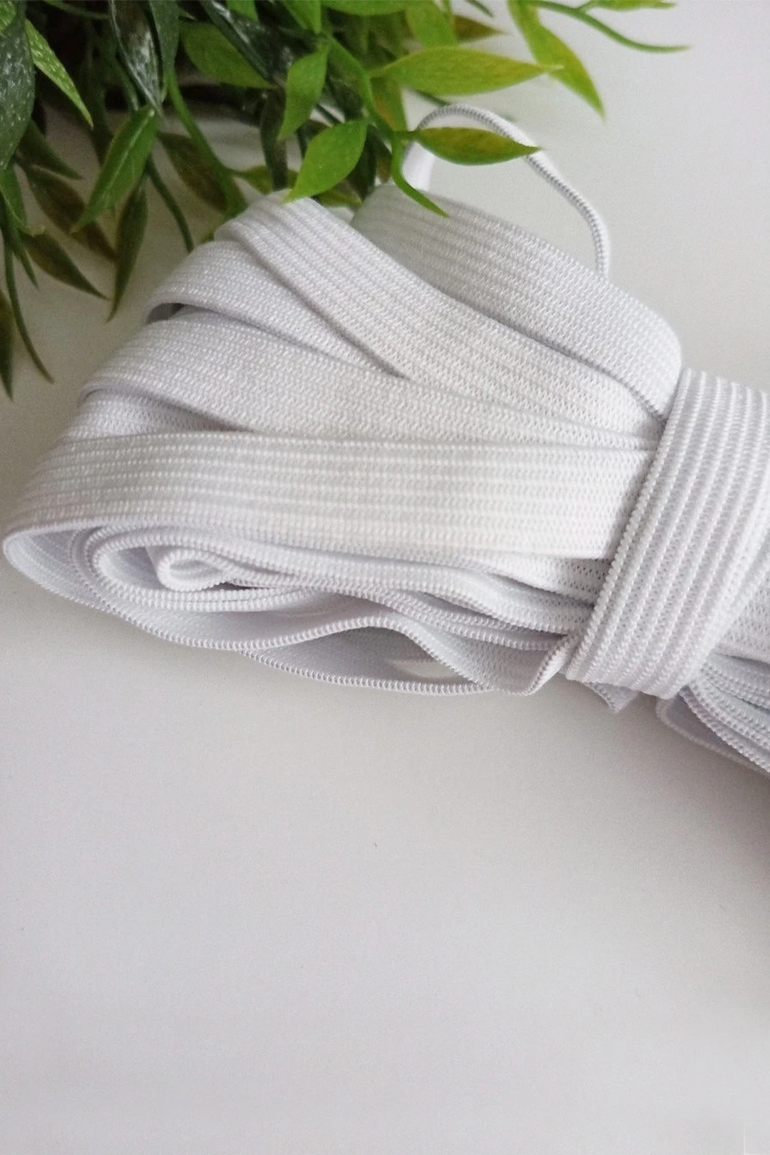 Купить резинку плоскую 100% пэ, 10 мм, белую Купить резинку плоскую 100% пэ, 10 мм, белую