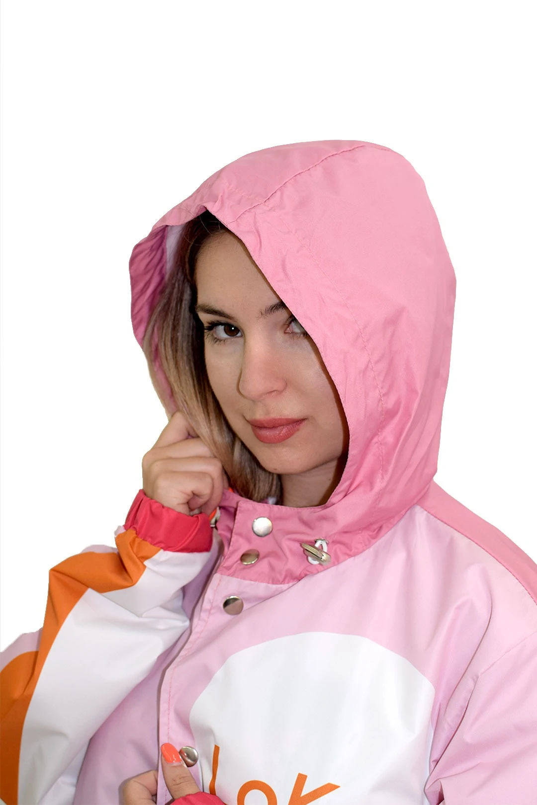 Ветровка Энерджи унисекс с полной запечаткой "Сircles"#2 Ветровка Энерджи унисекс с полной запечаткой "Сircles"#2