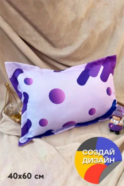 Подушка с бордюром 40х60 см, с полной запечаткой Подушка с бордюром 40х60 см, с полной запечаткой