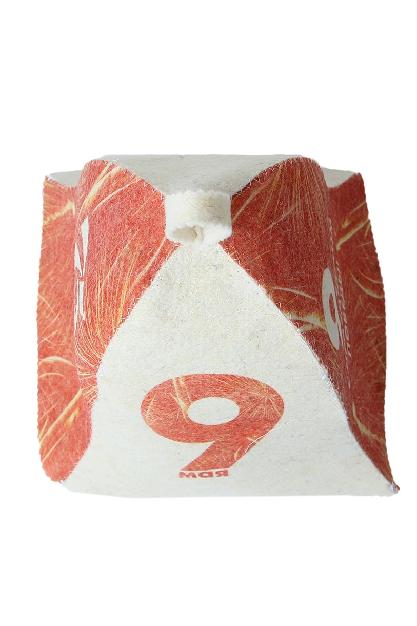 Купить шапку Банщик с полной запечаткой "9 Мая!"