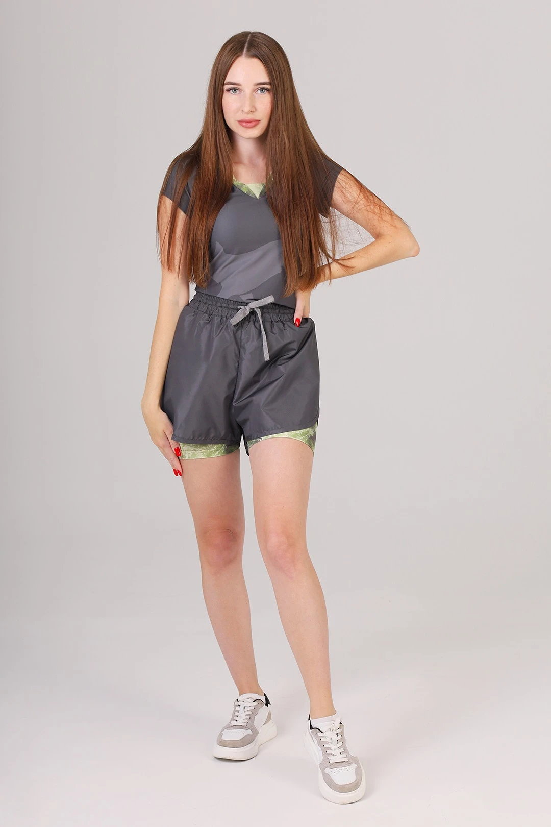 Шорты Бэтти женские с полной запечаткой#8