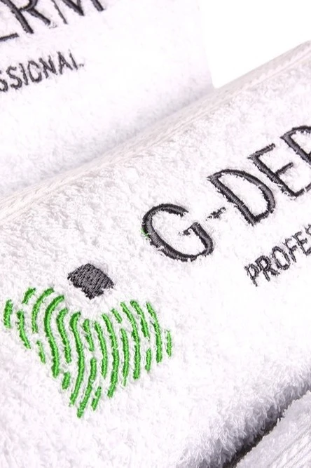 Полотенце махровое 70х140 см (Ituma), однотонное "G-derm"#2