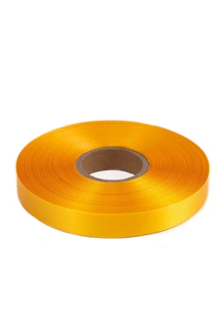 Купить ленту сaтин шириной 10 мм, однотонную желтую