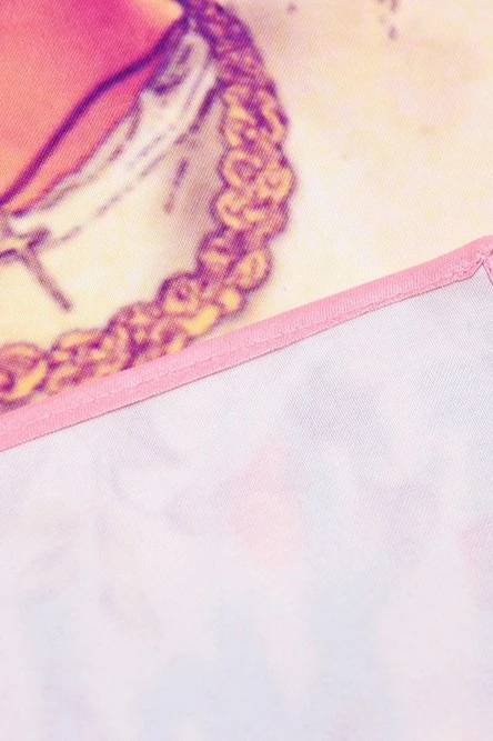 Фартук Аппетит Бокс с прямым низом, с полной запечаткой "Lady punk rock"#3