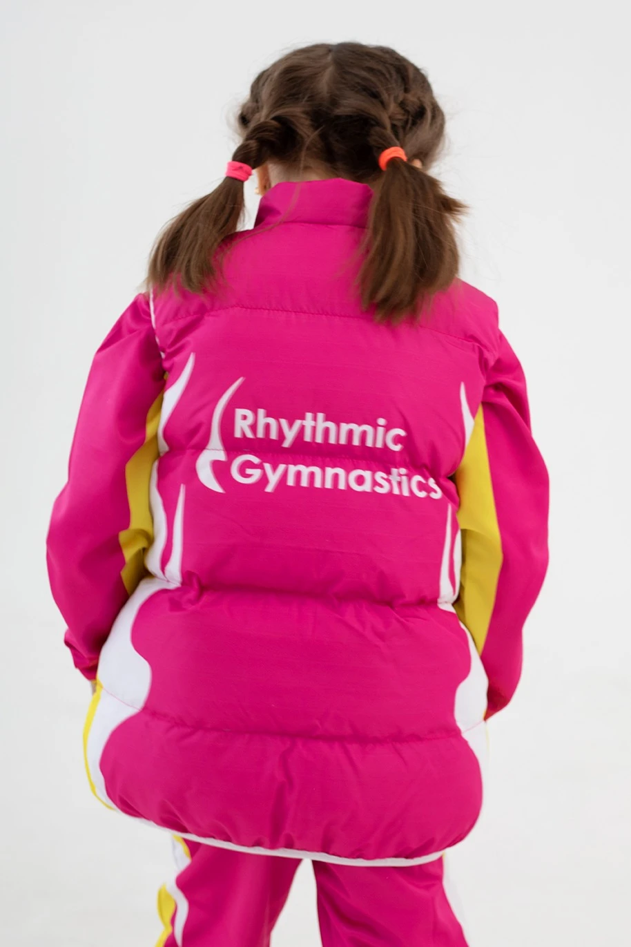 Жилет Морган Лайт с подкладом из лебяжьего пуха детский, с полной запечаткой#1