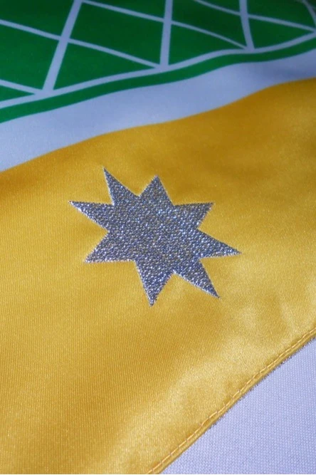 Штандарт фирменный вышитый 110х130 см#3