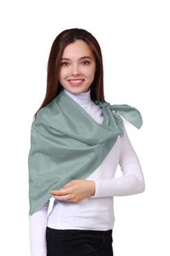 Купить платок Фантазия 90х90 см серый