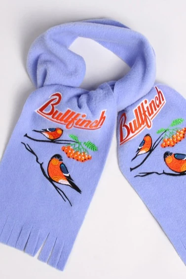 Купить шарф флисовый 15х120 см (однослойный) "Bulltinch"