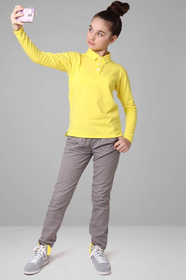 Лонгслив Декстер Плюс детский однотонный (хлопок)#3