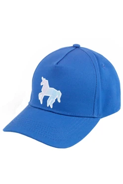 Купить бейсболку Актив пятиклинку взрослую, однотонную "Лошадь"