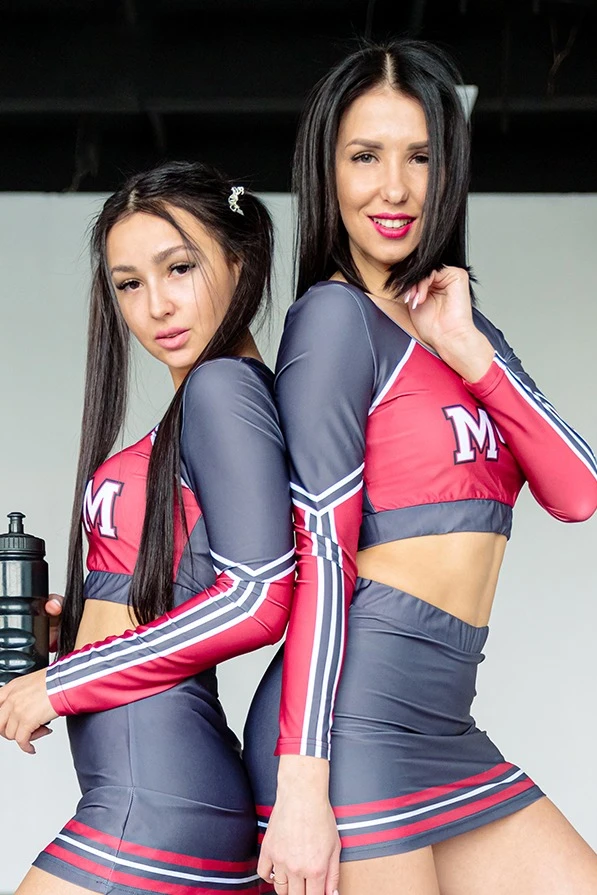 Топ Мелани женский с полной запечаткой "MGM Team"#2 Топ Мелани женский с полной запечаткой "MGM Team"#2