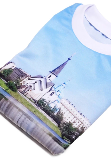 Свитшот Гарри унисекс из адидаса с полной запечаткой "Attractions"#3