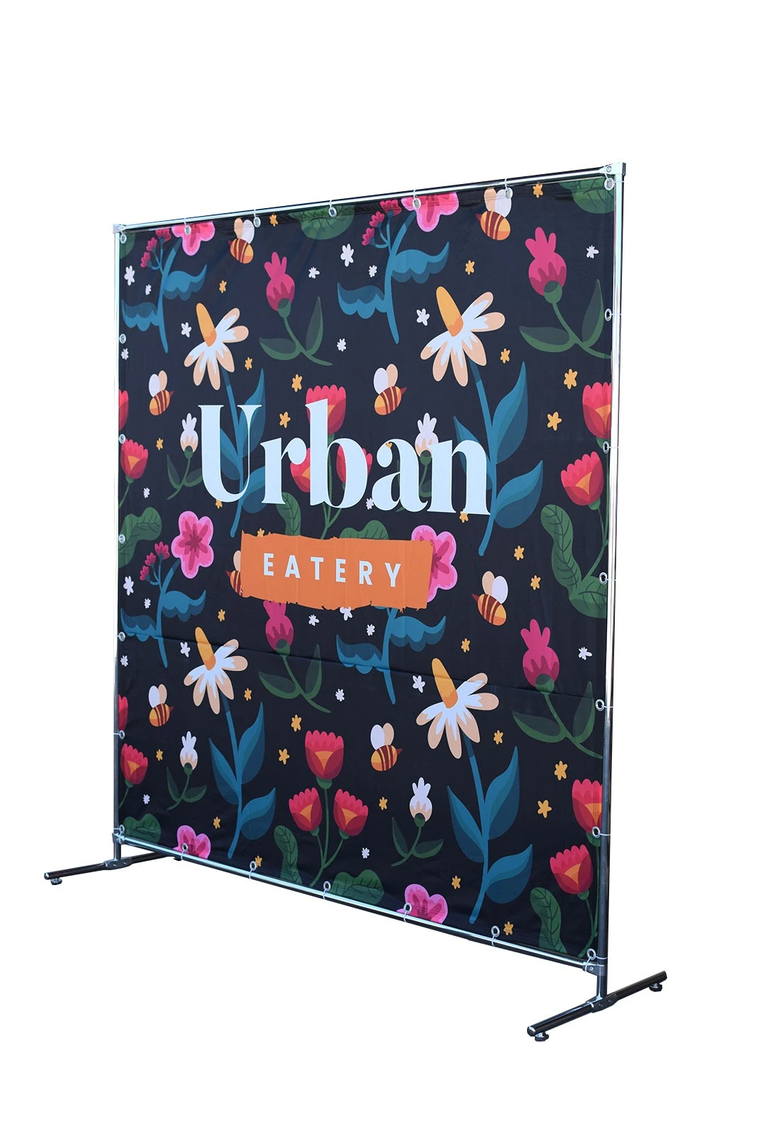 Купить Рекламную ширму с полной запечаткой 2х2 м