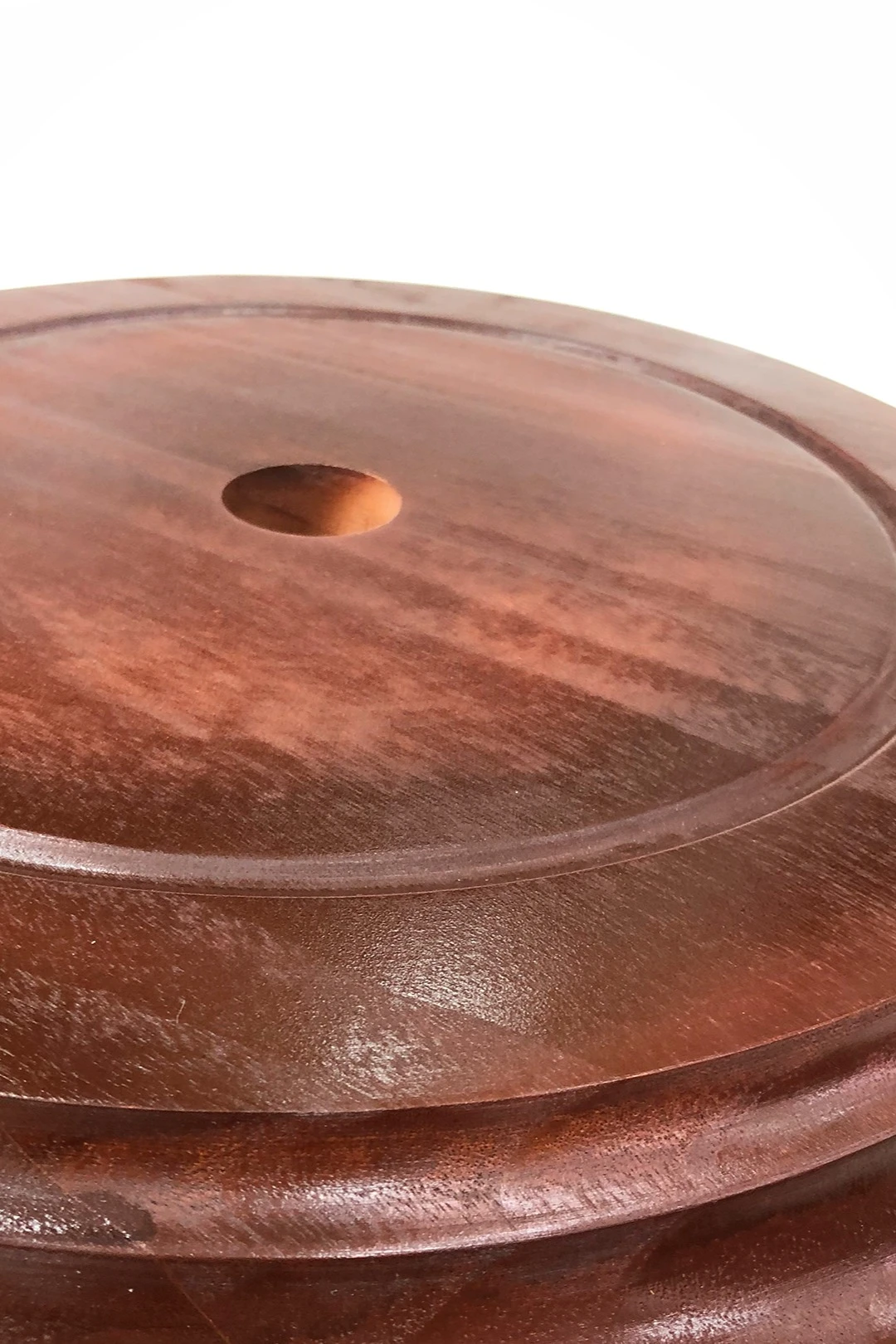 Основание деревянное Тарелка 1 шток, каштан#1