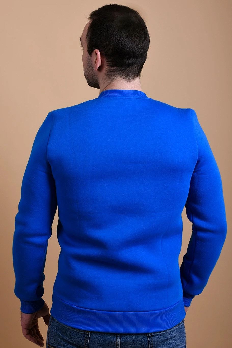 Свитшот Тревис из футера унисекс, однотонная "Winter park"#3