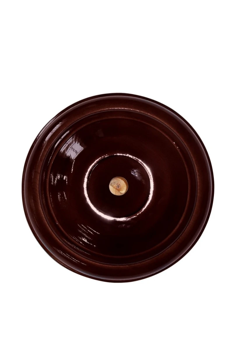 Купить основание деревянное "Блин" 1 шток (темное дерево)